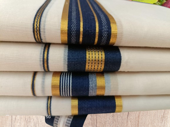 DHOTI - Direct from Weavers (Blue)